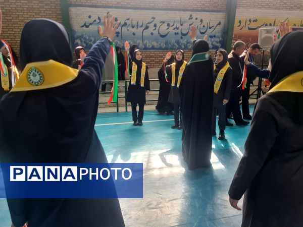 اجرای مانور همایش یاوران انقلاب در منطقه پردیس 