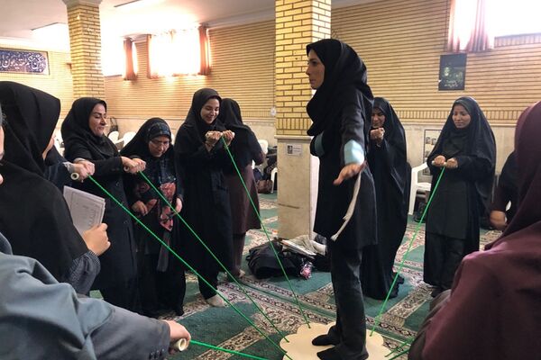 حضور معاونین و مربیان پرورشی ناحیه دو شهرری در جلسه مقدماتی آموزش مربی پیشتازان