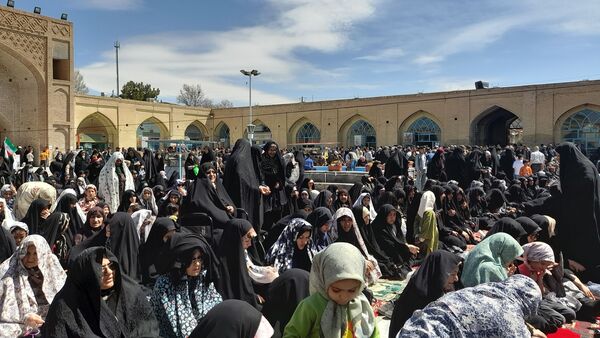برگزاری نماز عید فطر در شهرستان نیشابور 