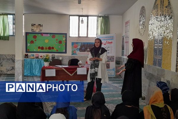 برگزاری اختتامیه پایگاه تابستانی دبیرستان توحید یک؛ همراه با جلسه‌ ی خود مراقبتی