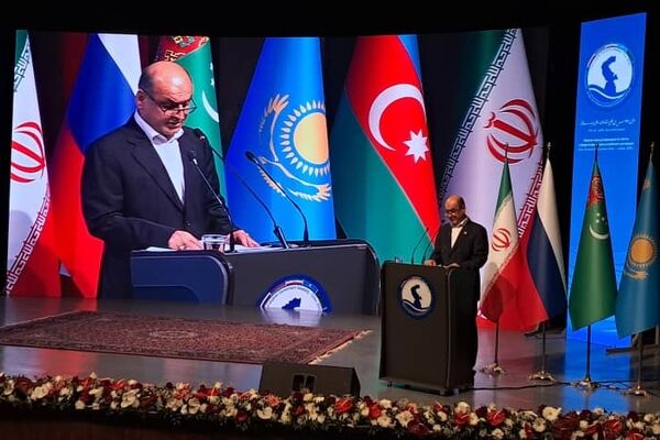 اختتامیه نخستین اجلاس استانداران حاشیه دریای خزر 