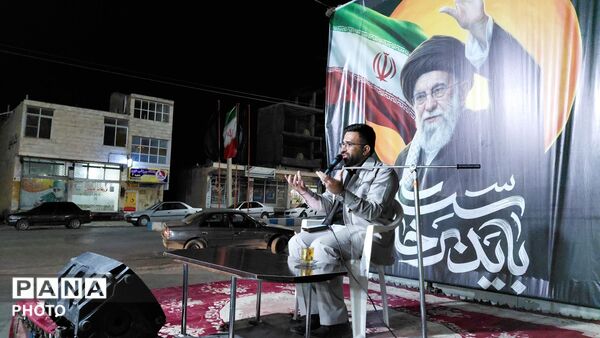 تجلی شکوه و غیرت مردم باباحیدر