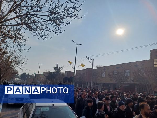 مراسم تشییع حجت‌الاسلام والمسلمین سید هاشم سجادی نسب در برخوار