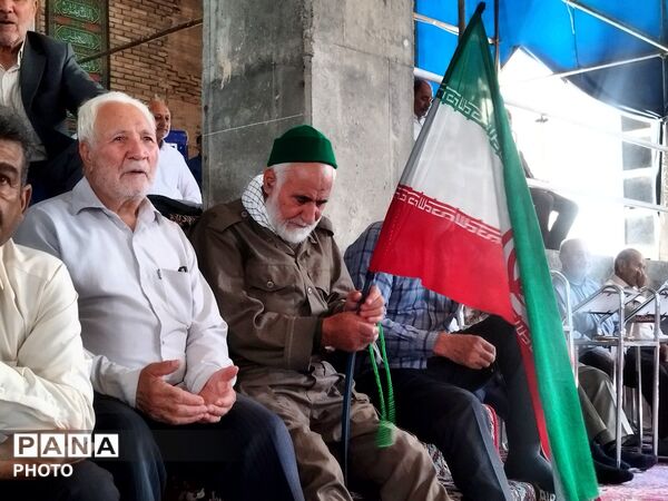 آخرین نماز جمعه شهریور ماه در مسجد جامع شهرستان نیشابور
