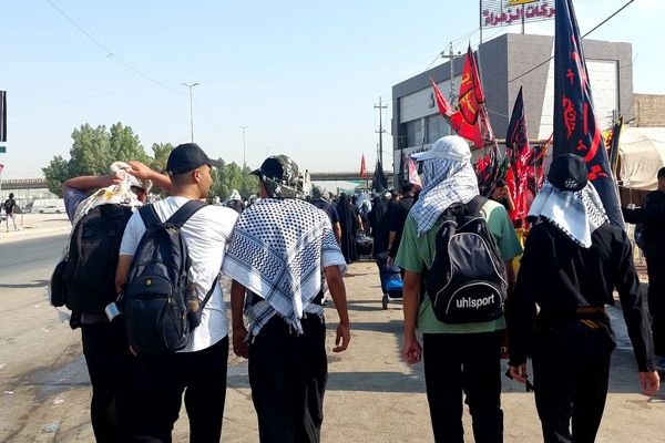 پیاده‌روی اربعین اعضای انجمن اسلامی خراسان شمالی 