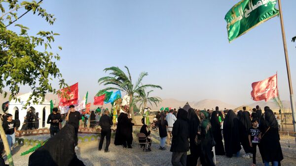 علم‌ گردانی آیین‌ هر ساله‌ شهر وردنجان