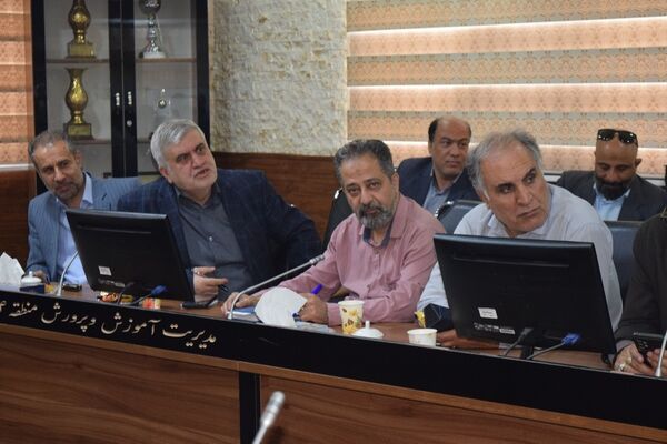 جلسه هماهنگی برگزاری امتحانات نهایی متوسطه اول 