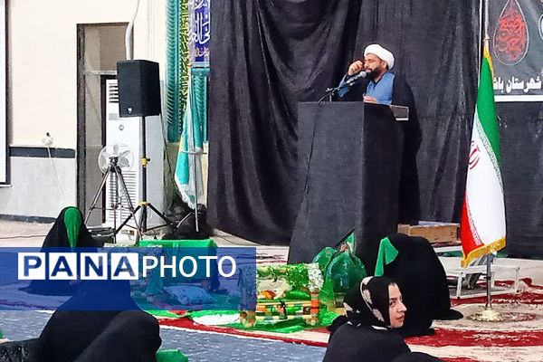 سوگواره شیرخوارگان حسینی در شهرستان باشت