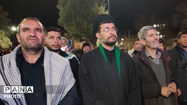 مراسم اربعین رهبر شهید در تویسرکان