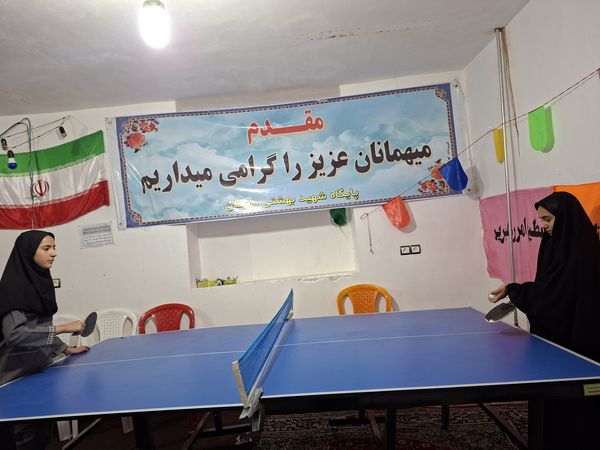 مراسم اعتکاف دانش آموزی آموزشگاه مریم سنگان شهرستان رشتخوار