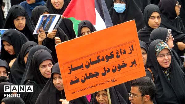 حضور پرشور مردم لارستان در راهپیمایی روز قدس