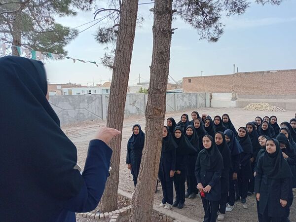 مراسم زنگ مهر در مدرسه مادرمهربان خلیل آباد