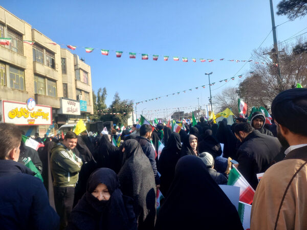 راهپیمایی 22 بهمن در قم -2