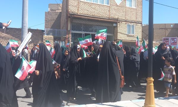 اجتماع زینبیون در زاوه