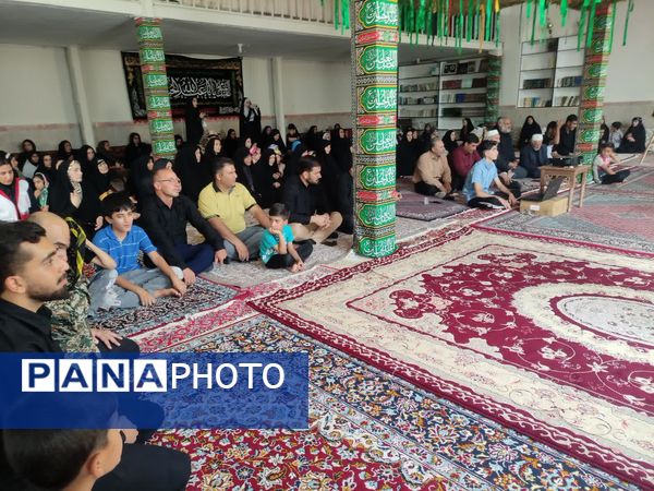 یادواره شهدای جنگ دوازده روزه در ده‌محسن