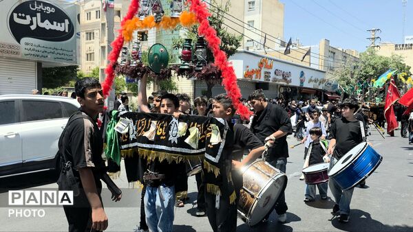 فردیس غرق در ماتم حسین (ع)
