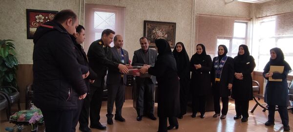 تفدیر سازمان دانش‌آموزی همدان از مدارس فعال تشکیلاتی پیشتازان