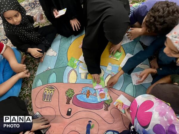 مراسم هیات نوجوانان «زیر گنبد طلا» به مناسبت اربعین