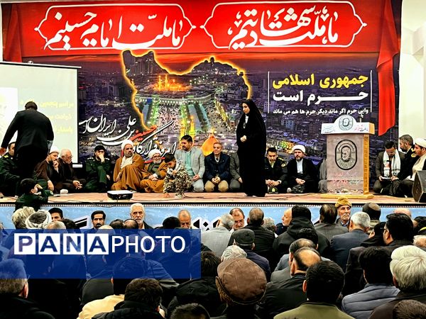 مراسم پنجمین سالگرد شهادت سردار سلیمانی در ناحیه سپاه سملقان
