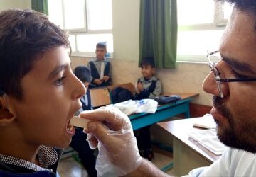 هفته ملی بهداشت دهان و دندان از مدرسه مهرآفرین کلید خورد