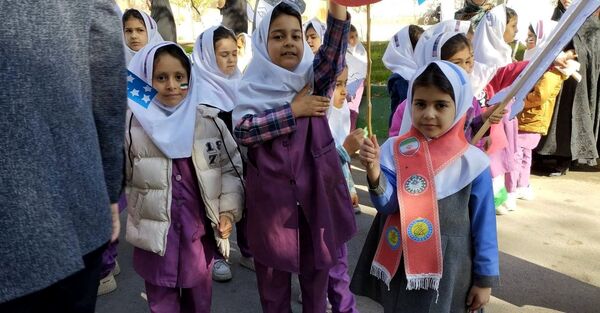 مراسم راهپیمایی یوم الله ۱۳ آبان در بخش نوخندان