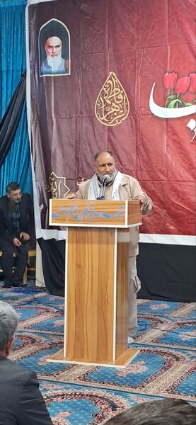 عزاداری دهه دوم فاطمیه با حضور شهید گمنام در دهستان شوراب صغیر  