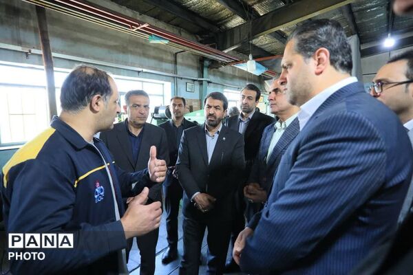 بازدید مسئولان همدان از شرکت کنترل گاز اکباتان
