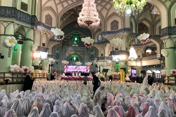 جشن بندگی دختران ناحیه دو شهرری 