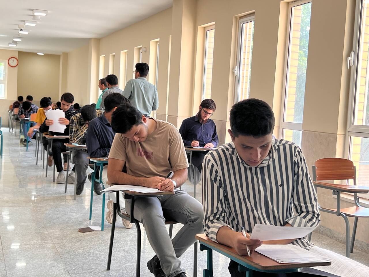 تکذیب افشای سئوالات آزمون‌های نهایی دانش‌آموزان/ امتحانات در دو روز متوالی با امنیت کامل برگزار شد