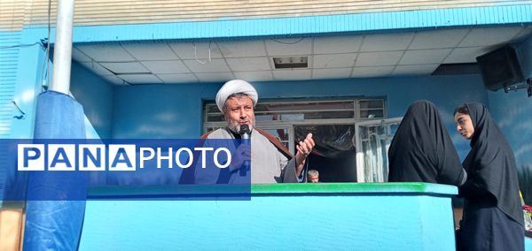 مراسم عزاداری شهادت حضرت فاطمه زهرا(س) در دبیرستان میرزا جعفر سروقد 