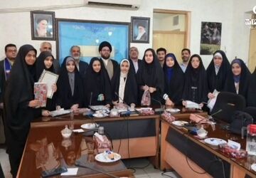 تقدیر از دانش‌آموز خبرنگاران پانا ناحیه 3 قم