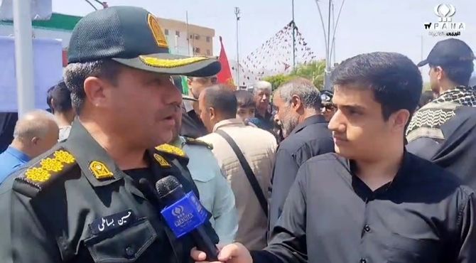 نمایش عظیم عشق و ارادت جاماندگان اربعین به سید و سالار شهیدان