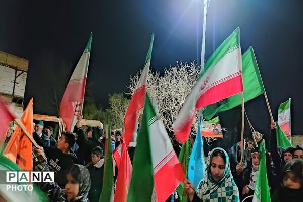 اجتماع مردمی شهر بار نیشابور  در محکومیت جنایات رژیم صهیونسیتی