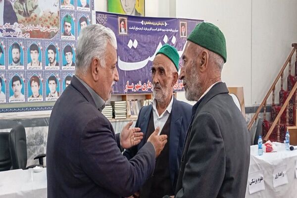 میز خدمت در مسجد جامع شهر بار نیشابور