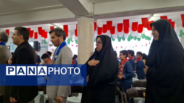  جشن نیکوکاری در دبستان شاهد استاد شهریار