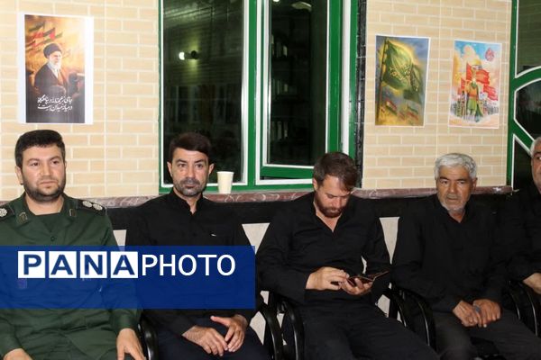 ادای احترام به حماسه‌سازان مقاومت؛ مراسم چهلم شهدای جنگ ۱۲ روزه در ملکان