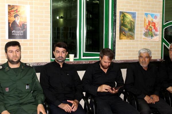 ادای احترام به حماسه‌سازان مقاومت؛ مراسم چهلم شهدای جنگ ۱۲ روزه در ملکان