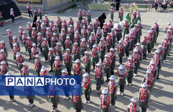 برنامه نمادین استانی و مانور تشکیلاتی یاوران انقلاب در خراسان رضوی