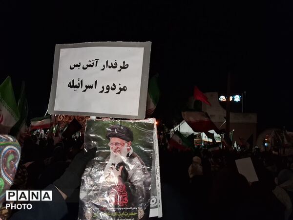 مراسم دشمن  سوزی در نیشابور 
