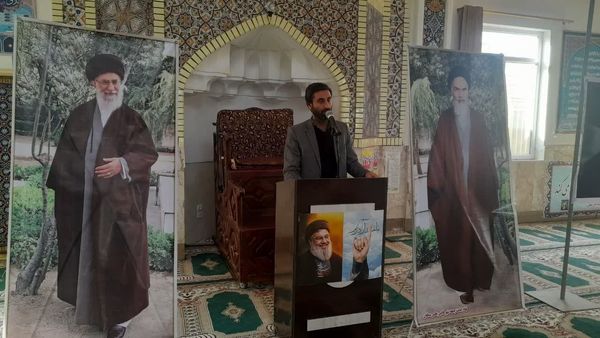 برگزاری آئین عبادی،سیاسی نماز جمعه در شهر قاضی 