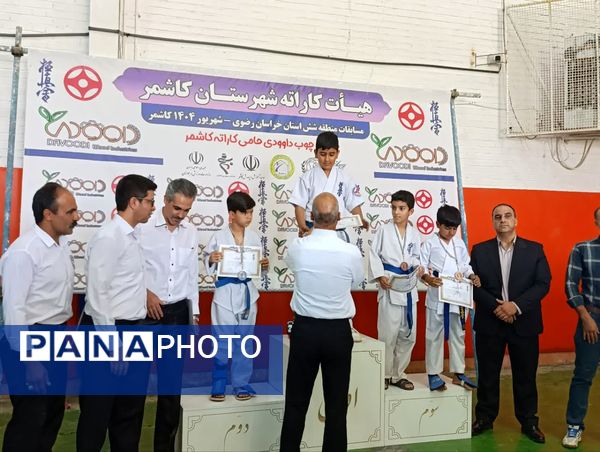 مسابقات پرفکت کیوکوشین کاراته قطب خراسان رضوی در کاشمر 