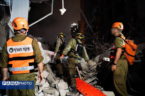 ویرانه‌های اسرائیل پس از حملات ایران