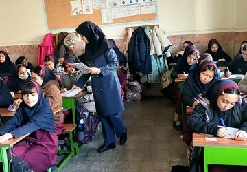 مدیریت استرس امتحانات در دبستان مهر شهریار