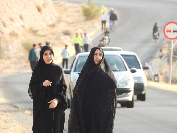 پیاده‌روی جاماندگان اربعین در فراشبند
