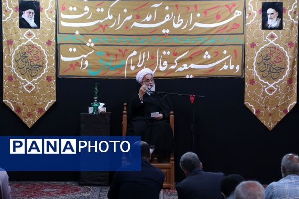 عزاداری شهادت امام جعفر صادق (ع) در آبیک 