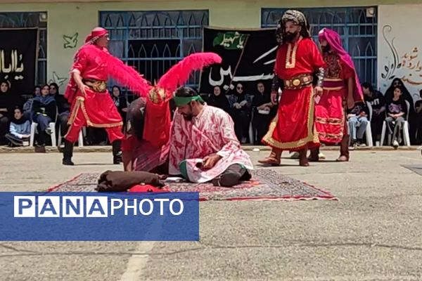 مراسم شبیه خوانی روز عاشورا در شهرستان طالقان