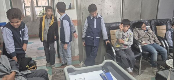 جلسه توجیهی خبرنگاران دبستان نیما کاشمر