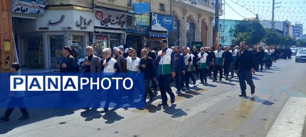 عزاداری شهادت ثامن‌الحجج(ع) در جویبار