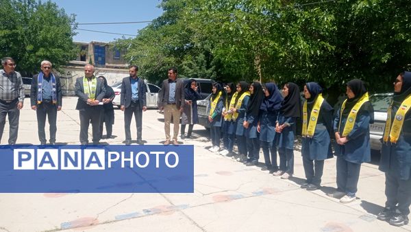 بازدید تشکیلاتی سازمان دانش‌آموزی از مدارس دخترانه شاهد و بنت‌الهدی سرآبتاوه