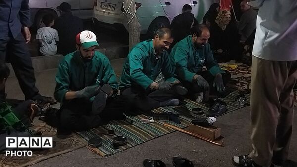موکب واکس صلواتی روستای کفکی در اجتماعات مردمی بلوار فضل نیشابور 